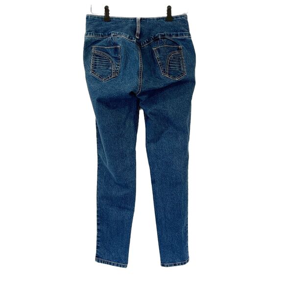 Abercrombie & Fitch Jeans Size 15/16 Wide Band 3 Buttons - Picture 3 of 6